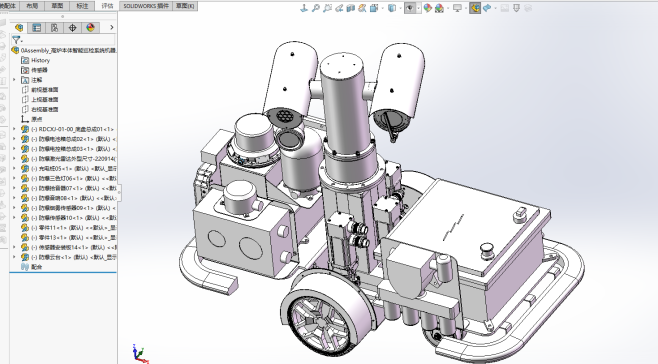 高炉本体智能巡检系统机器人