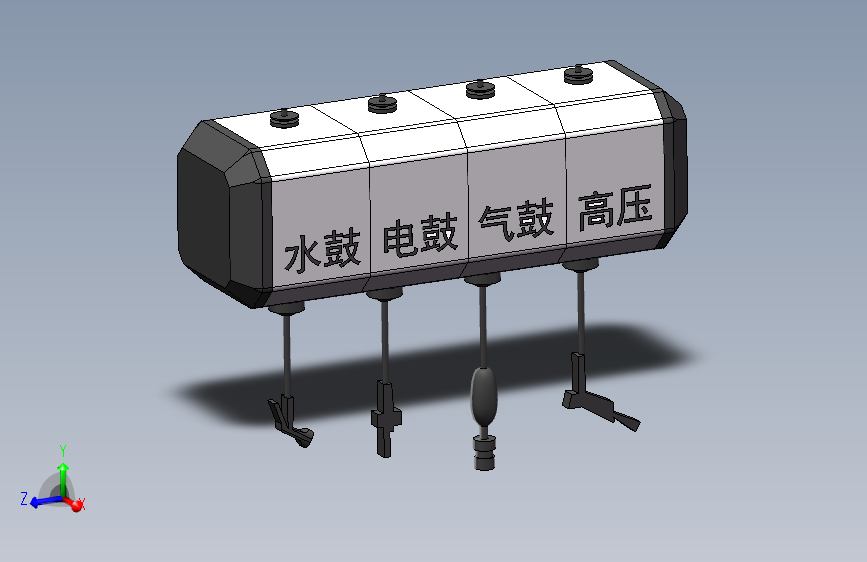 汽车组合鼓