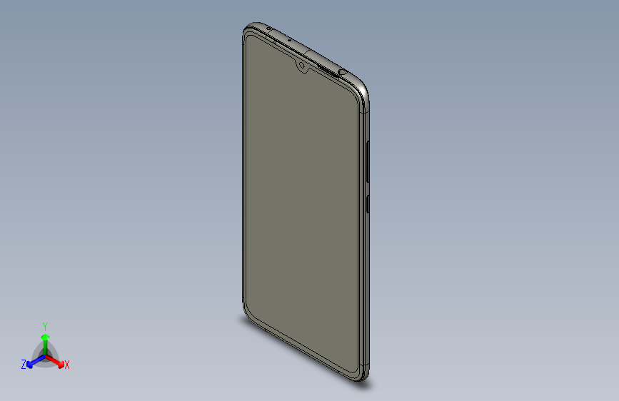 小米cc9手机模型