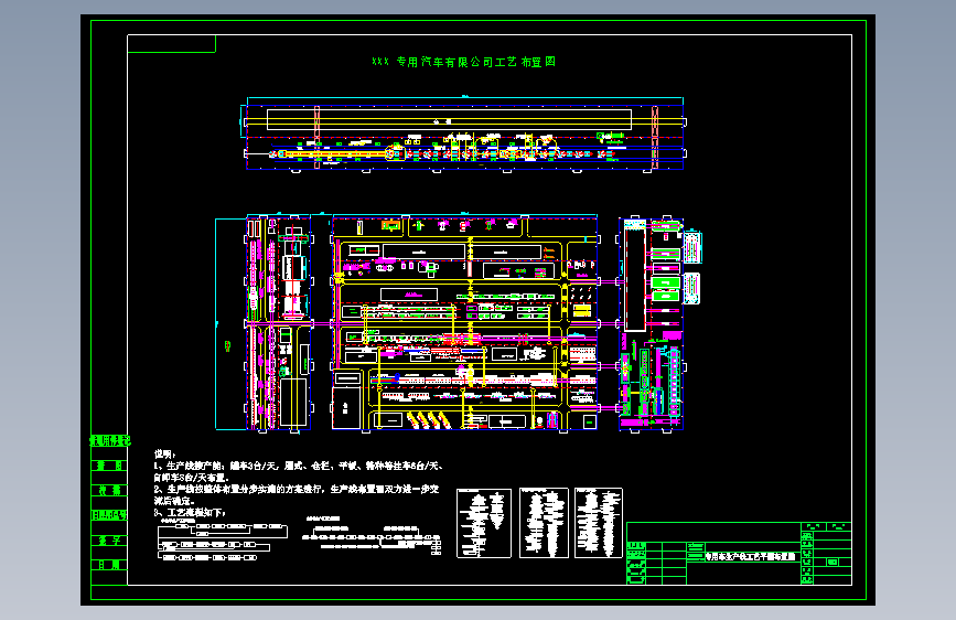 专用车厂区规划布置图