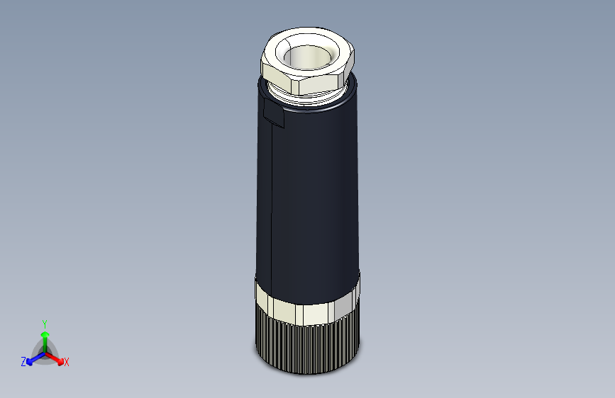 M8传感插连接器直型母插3芯