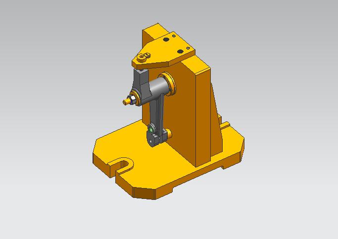 杠杆钻孔夹具设计(CAD图+UG三维)