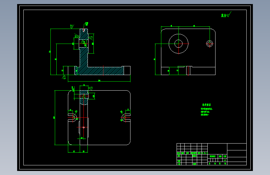 手柄座的工艺及铣F端面夹具设计