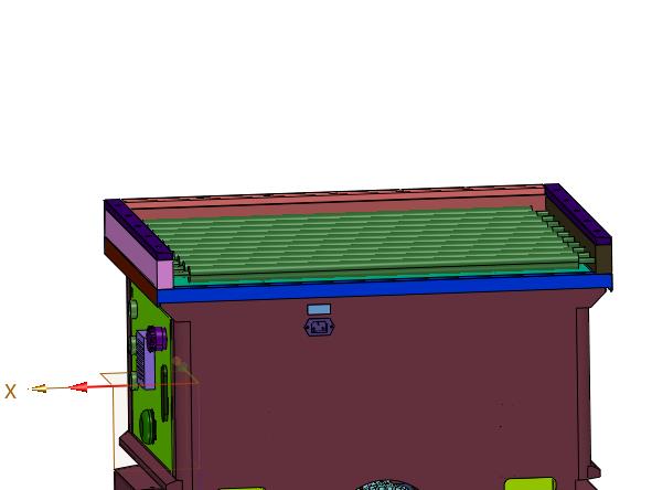 产线辊筒自动对接运输AGV