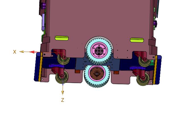 产线辊筒自动对接运输AGV