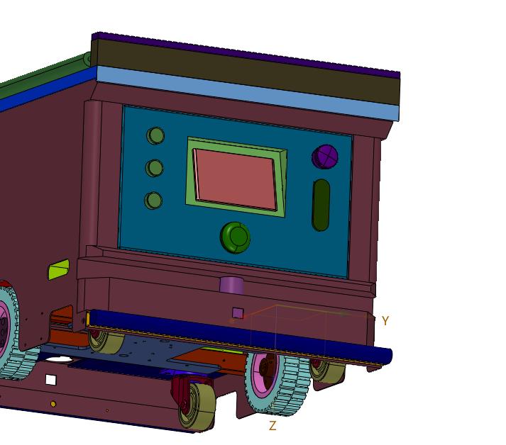 产线辊筒自动对接运输AGV
