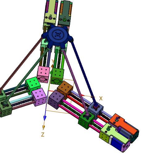 大学科研六轴海上模拟测试台