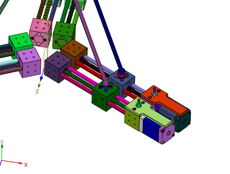 大学科研六轴海上模拟测试台