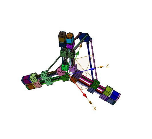 大学科研六轴海上模拟测试台