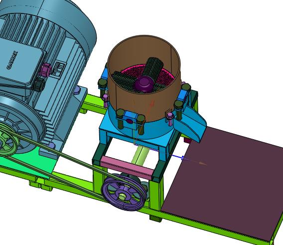 电动直连有机肥玉米造粒机