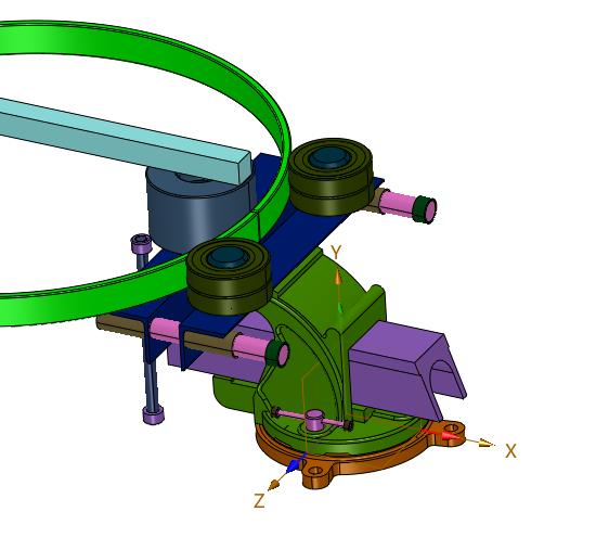 钢条手动卷圆工装