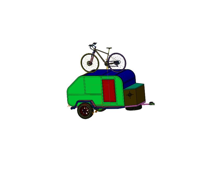 公路旅游居住车营地露营车