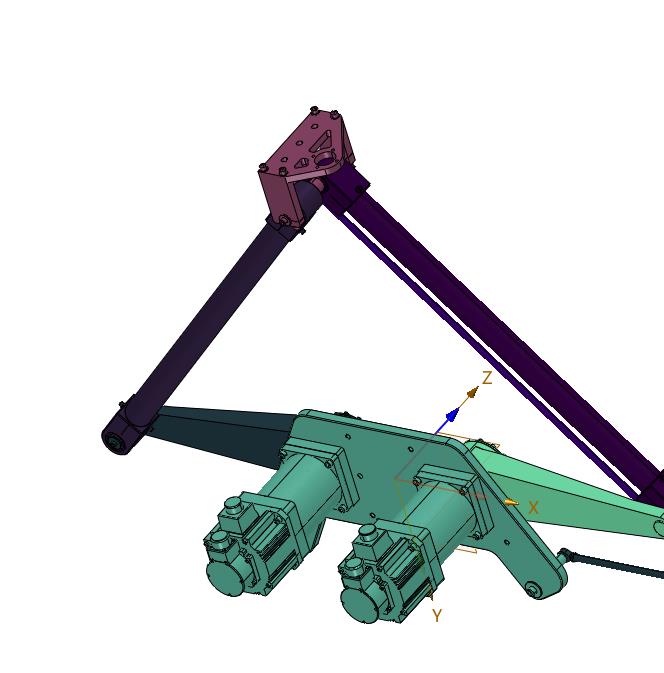 基于空间矢量的两自由度并联机构