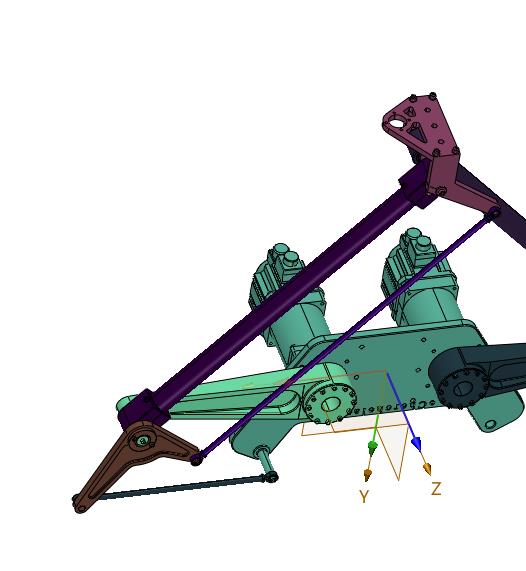 基于空间矢量的两自由度并联机构