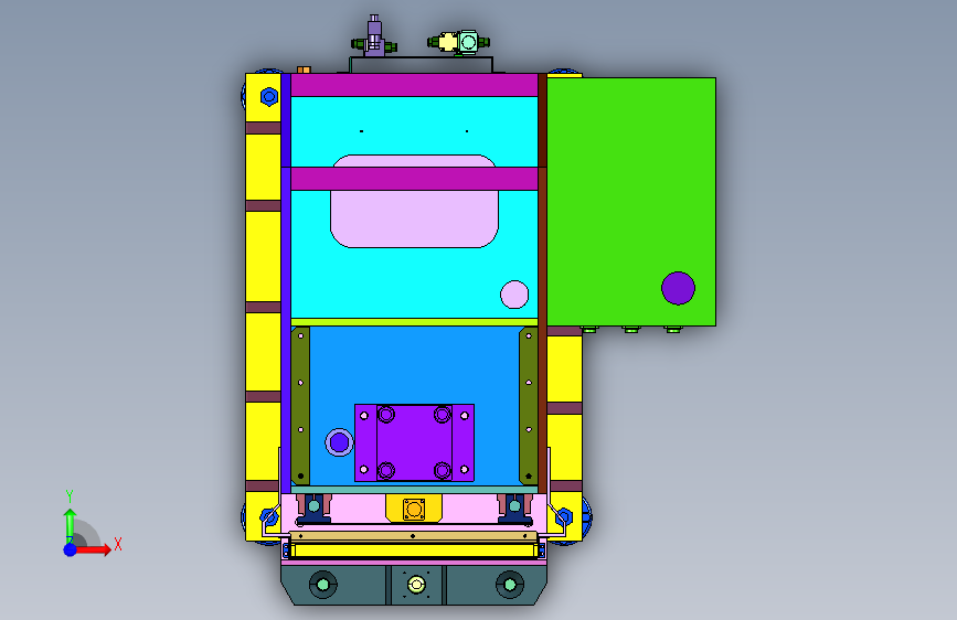 落地式全防护压力机
