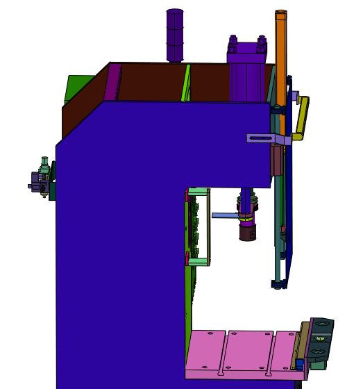 落地式全防护压力机