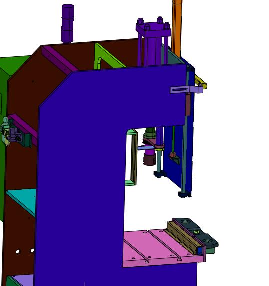 落地式全防护压力机