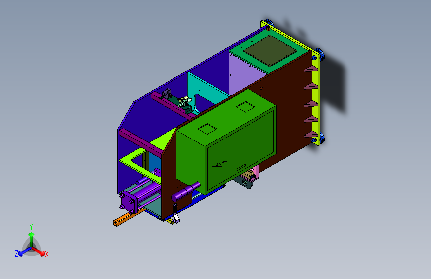 落地式全防护压力机