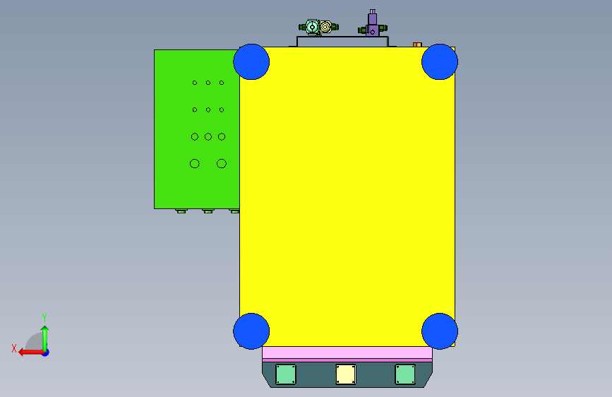 落地式全防护压力机