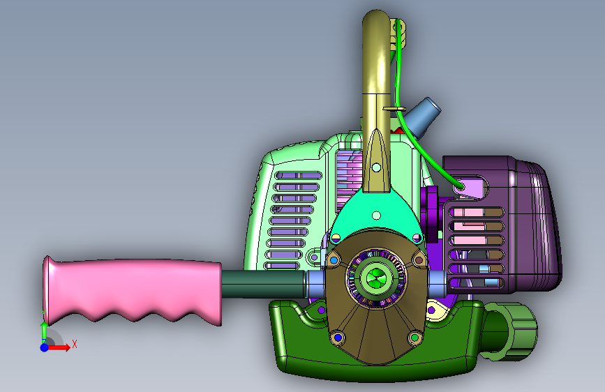 汽油内燃式打孔机凿岩机