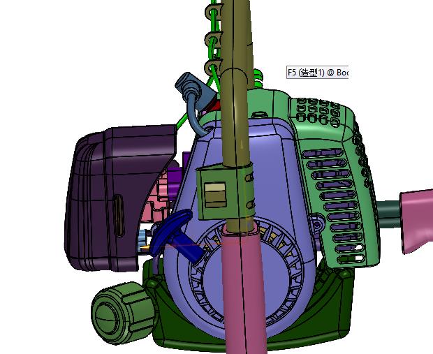 汽油内燃式打孔机凿岩机