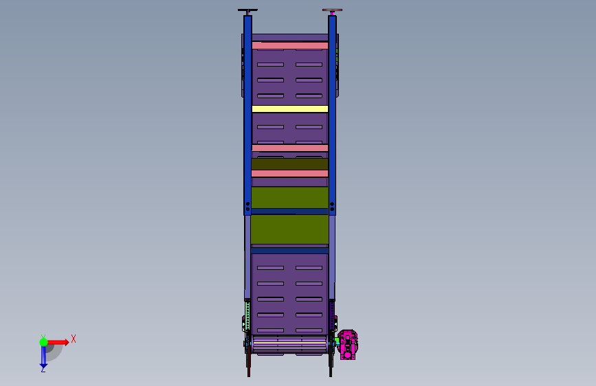 食品卸货上料爬坡传送机