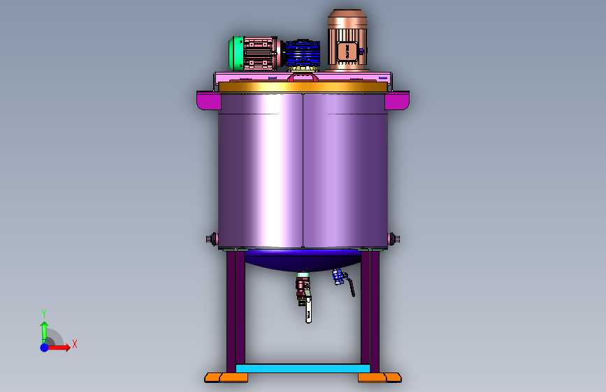 双驱加热乳化锅均质搅拌罐