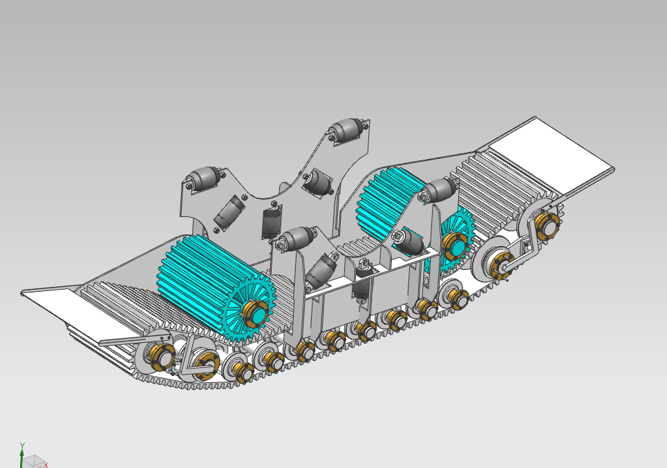 汽车履带防滑装置结构设计（含三维UG模型+CAD图纸+说明书）