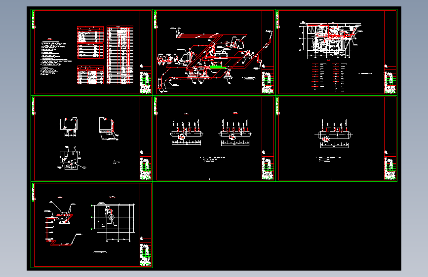 某制冷换热站施工图纸