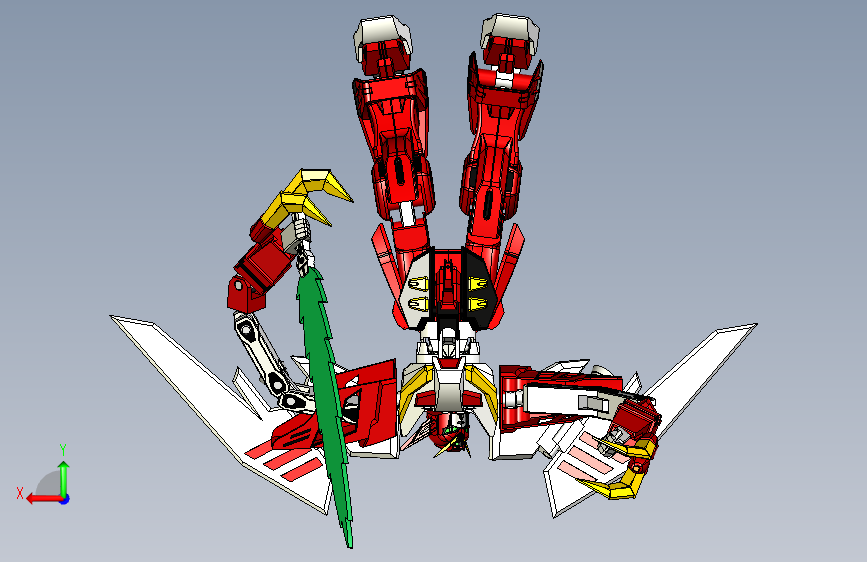 高达v1 INVENTOR_STEP_模型图纸下载 – 懒石网