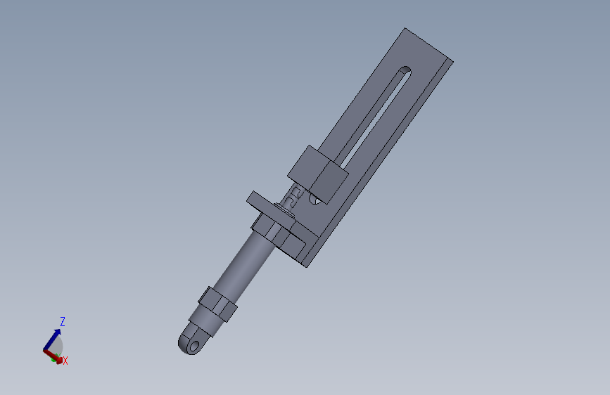 气缸直线往返机构