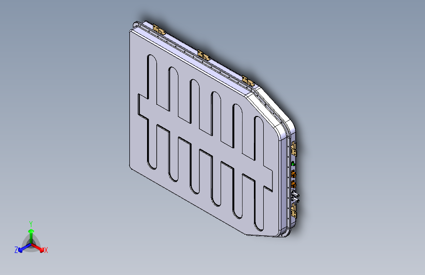 电动汽车动力电池包结构设计（含三维模型+CAD图纸+说明书）