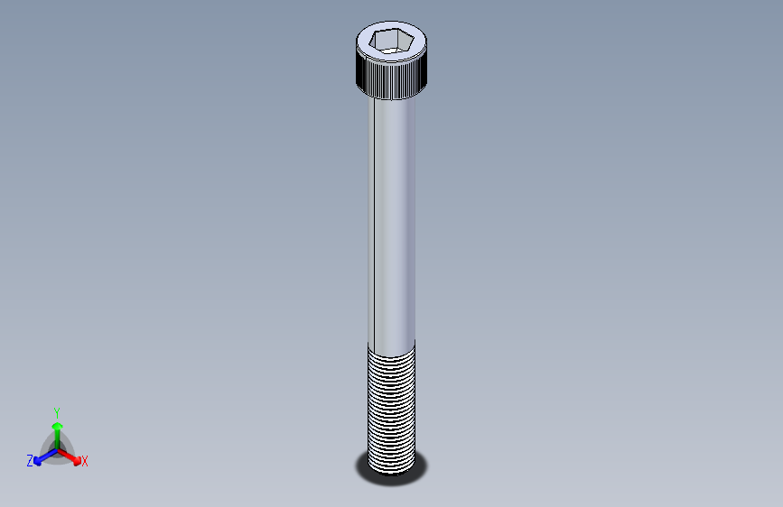din912-内六角螺丝-M12x120 DIN 912