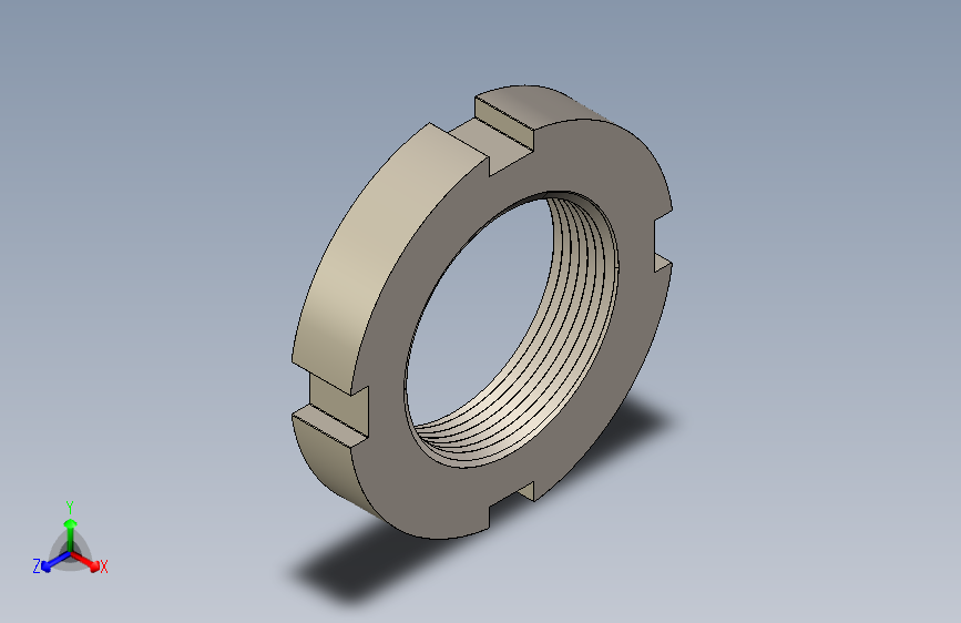 din-1804圆螺母-M38X1.5 SLOTTED ROUND NUT FOR HOOK SPANNER