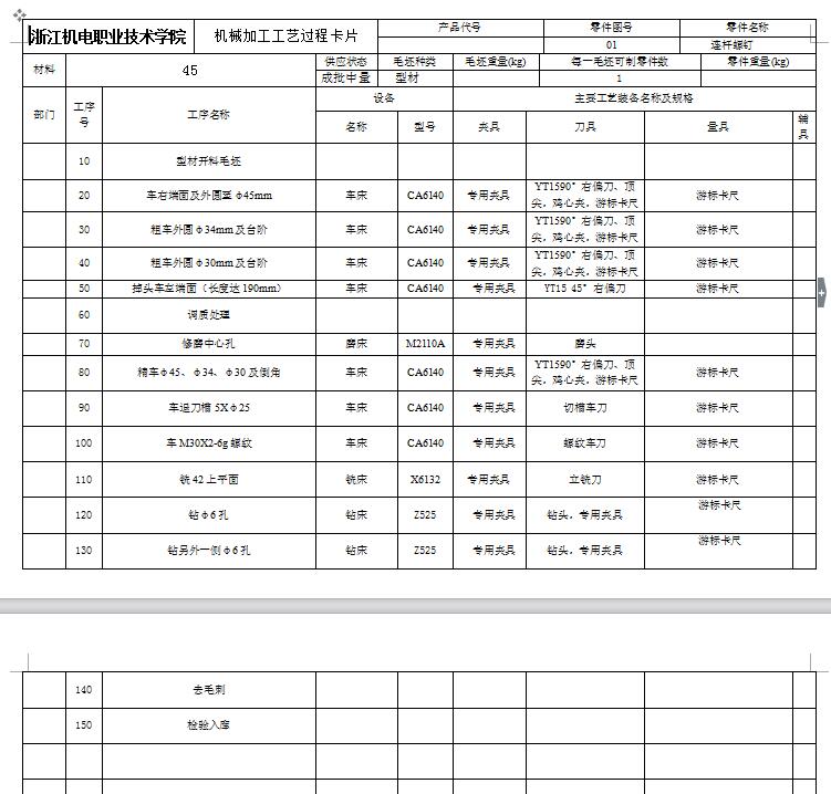 连杆螺钉加工工艺及铣42平面夹具设计【6张CAD图纸+文档】