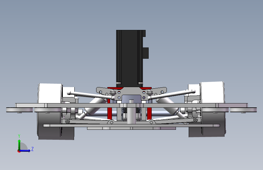 自动避障减震小车的设计【三维SW 含仿真动画】【13张CAD图纸+文档】_SOLIDWORKS 2012_模型图纸下载 – 懒石网