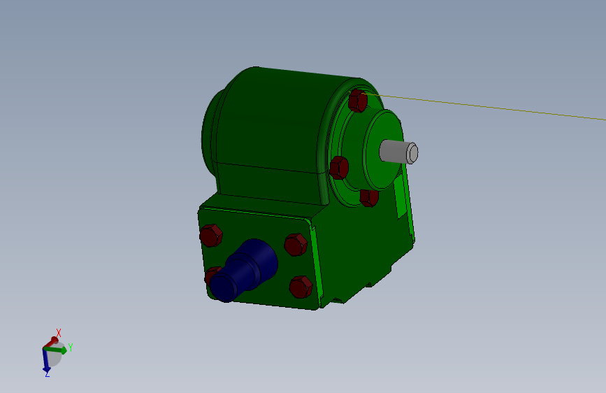 循环球转向器SolidWorks设计