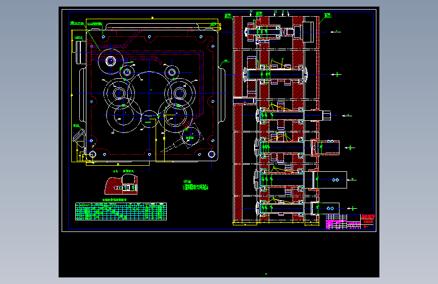 液压钻机本体组合机床设计【含CAD图纸+说明书】