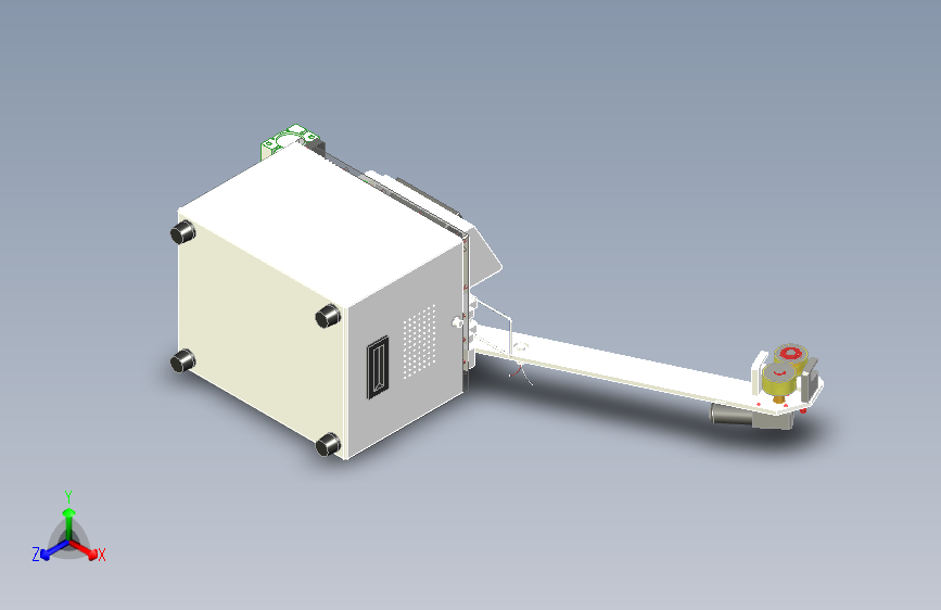 全自动切管机3D图纸H508 F215