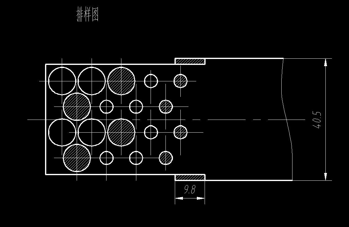 垫片级进模(CAD图+SW三维)