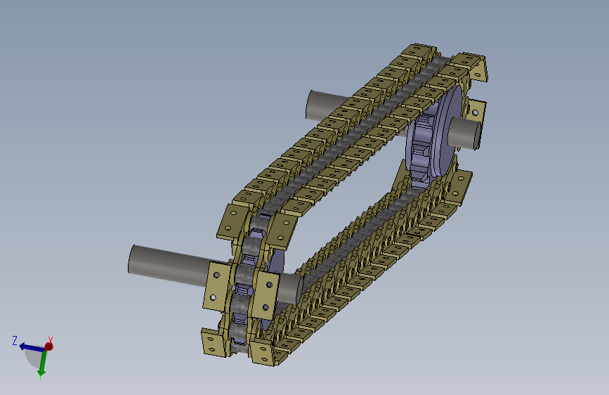 solidworks长链条物理动画仿真