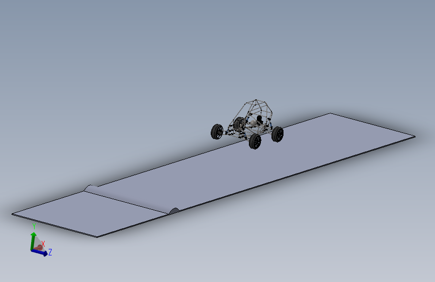 mini baja钢管卡丁车3D图纸 SolidWorks2015设计