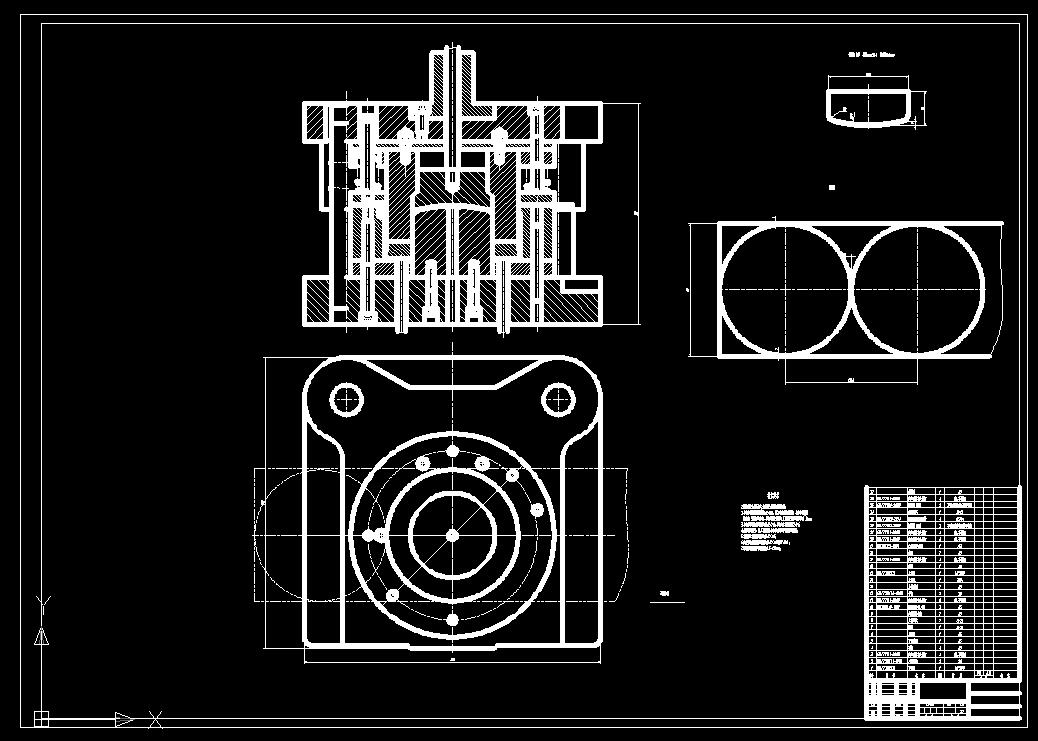 保温瓶内胆底拉深模(CAD图+SW三维)