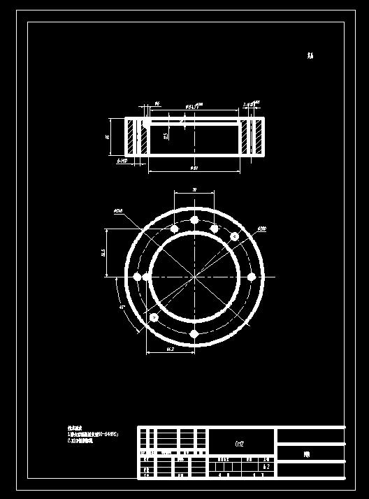 保温瓶内胆底拉深模(CAD图+SW三维)