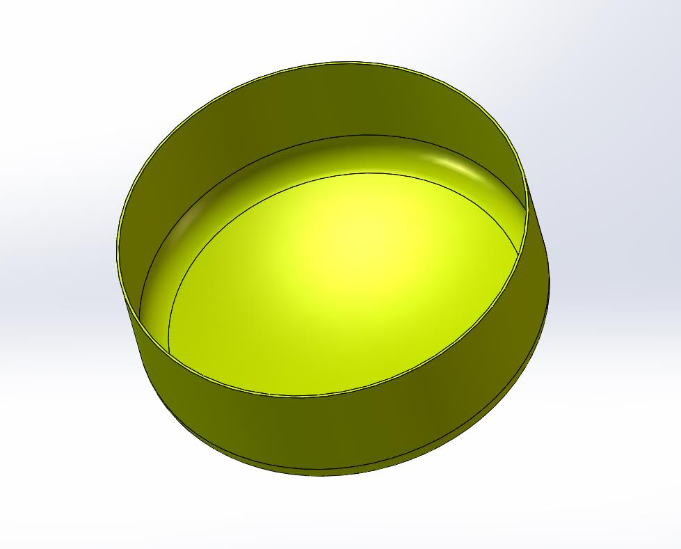 保温瓶内胆底拉深模(CAD图+SW三维)