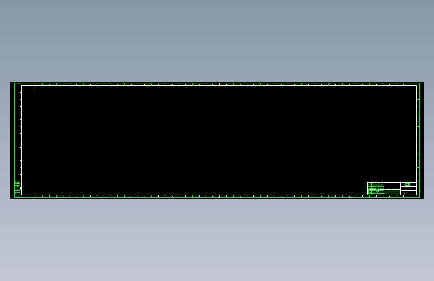 cad标准图框-A3x5