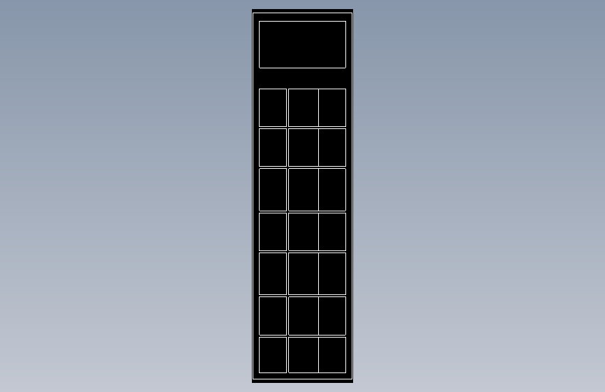 窗户-CAD必备模块 (6228)