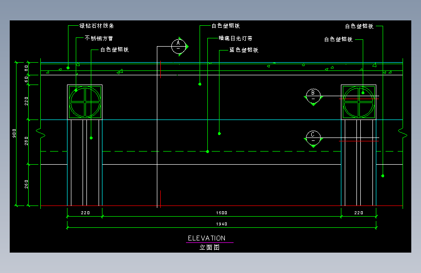 工装单体图库-FH04190C