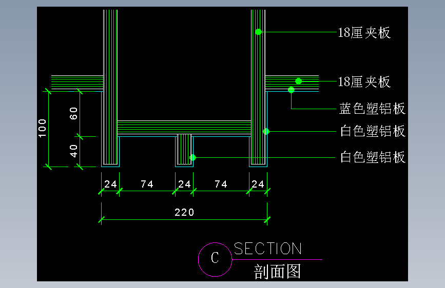 工装单体图库-FH04198C