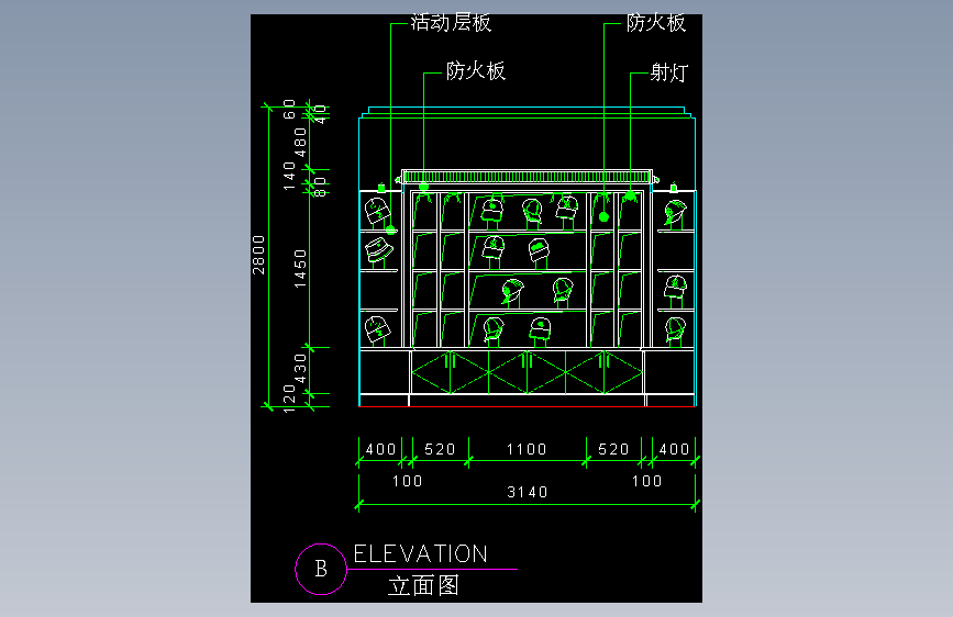 工装单体图库-FH04216B